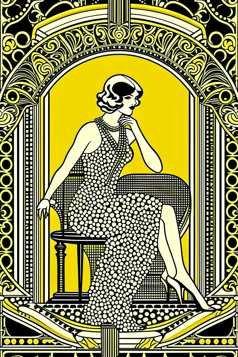 The French and the French were the first to use the term "art deco" in their literature.