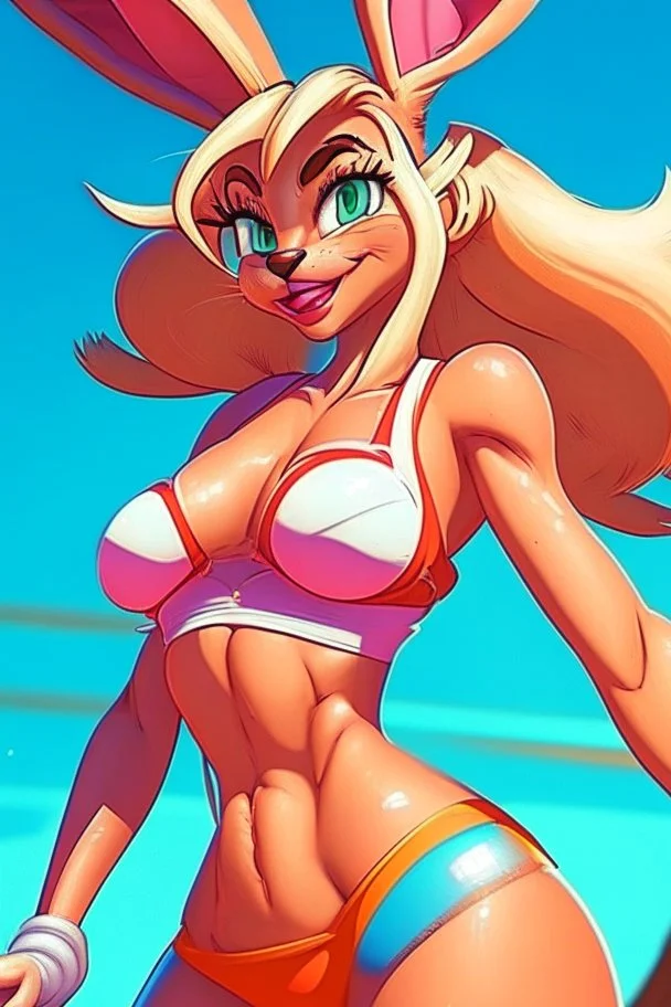 Lola Bunny in bikini