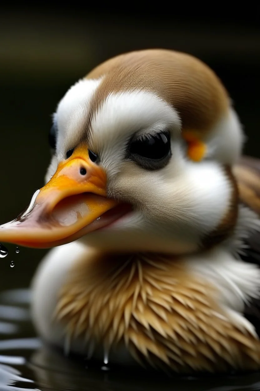 2 crying duck