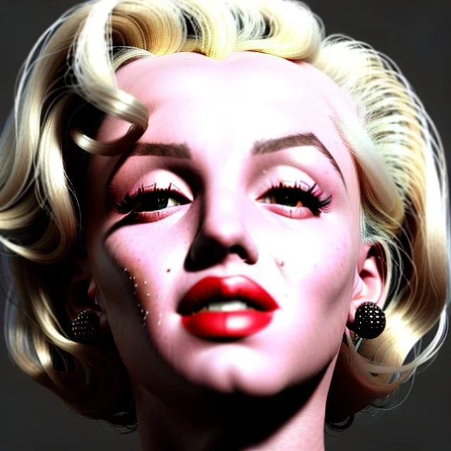 Realistic image portrait, sweet Marylin Monroe, 2020 fashion style, highly detailed, unreal engine 5, ray tracing, RTX, lumen lighting, ultra detail, volumetric lighting, 3d, finely drawn, high definition, high resolution.