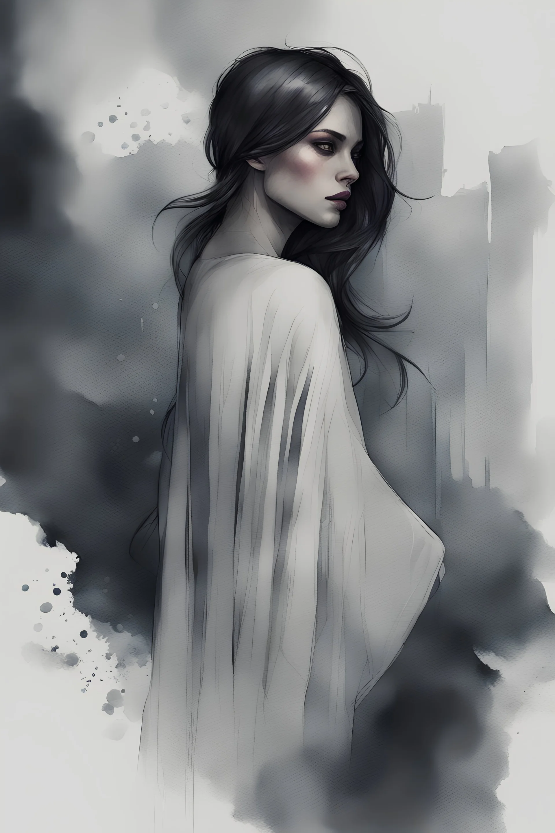 watercolor black style, mystical, transparent, ghost gotham city ,Trending on Artstation, {creative commons}, fanart, AIart, {Woolitize}, by Charlie Bowater, Illustration, Color Grading, Filmic, Nikon D750, Brenizer Method, Side-View, Perspective, Depth of Field, Field of View, F/2.8, Lens Flare, Tonal Colors, 8K, Full-HD, ProPhoto RGB, Perfectionism, Rim Lighting, Natural Lighting, Soft Lighting, Accent Lighting, Diffraction Grading, With Imperfections, insan