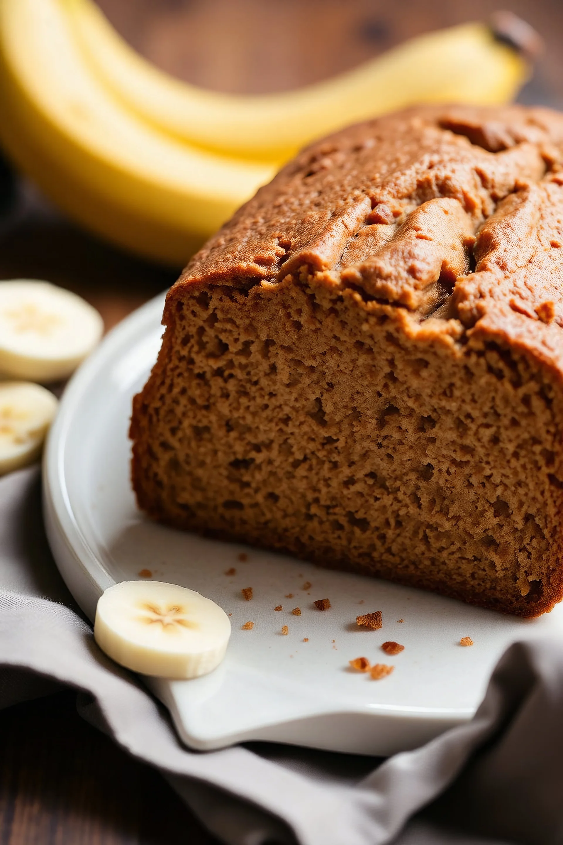 i want to generate an image Simple Banana Bread