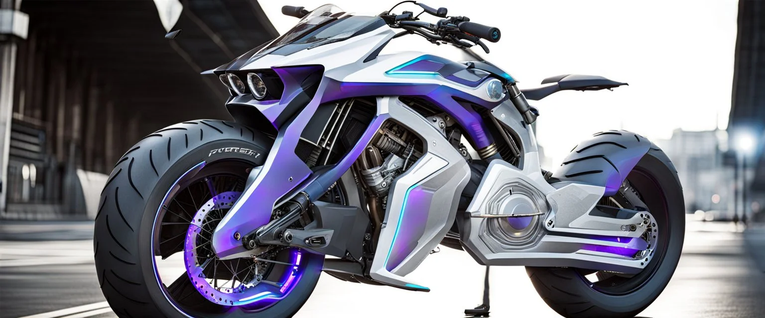 futuristic monster bike