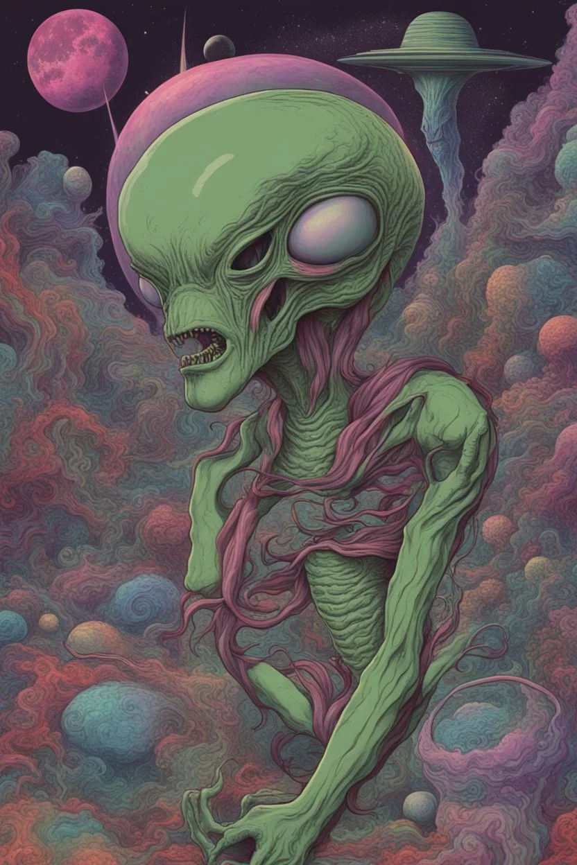 Alien ohne LSD World