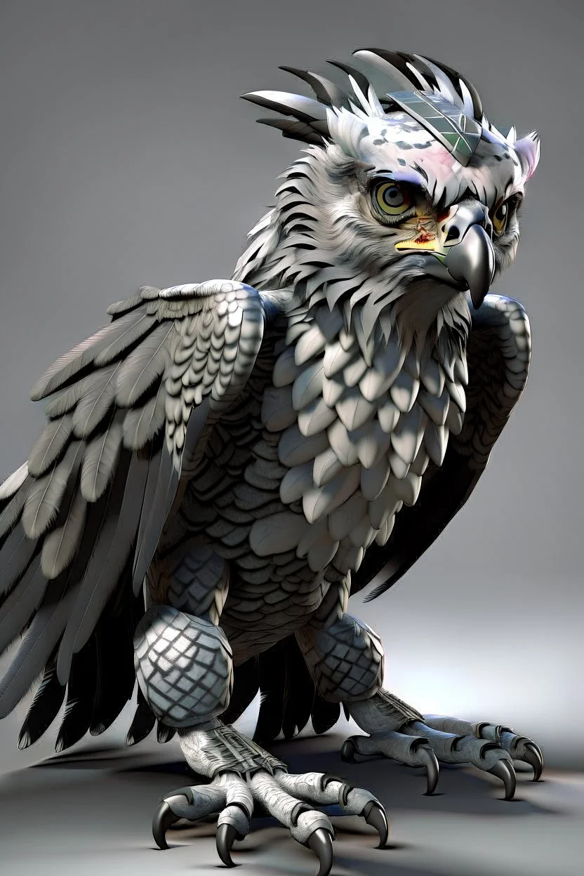 3d harpy eagle