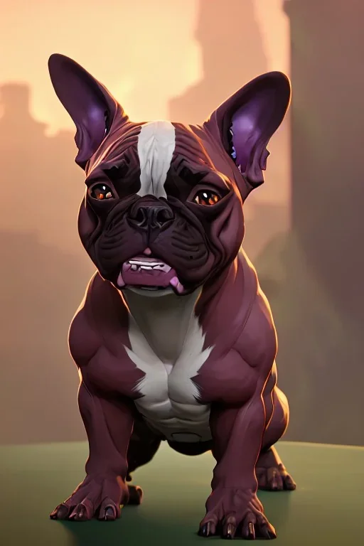 alien french bulldog musculature hulk body HD strong french bulldog hulk marvels Warcraft