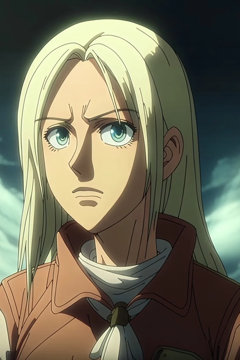 Attack on Titan screencap of a female Proraditel Ymir