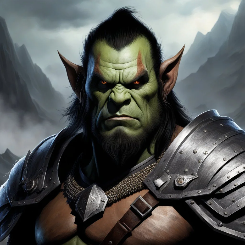 He was called the Precursor of the salvation of the Orcs, who he enjoined to follow the laws of the sky Gods to end the Crisis. His charisma and growing following were enough to summon together the despairing Dukes of the great Orc clans for parley. The Precursor’s Laws were declared to all, and the Dukes agreed to a truce. Miraculously, the Peace held. The lights in the sky ceased, and although the desert never released the equatorial lands, a semblance of normality returned. There was room en