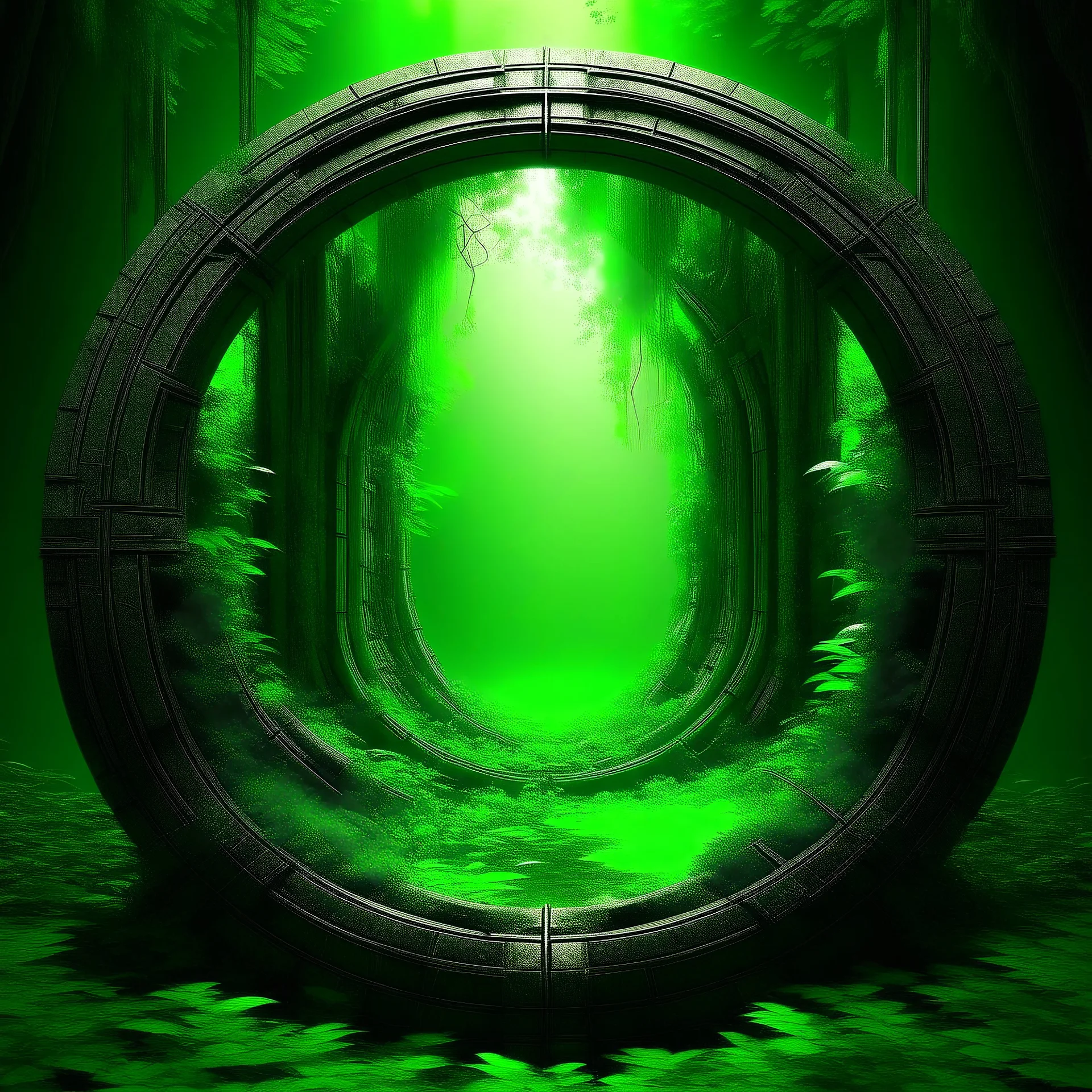 green portal