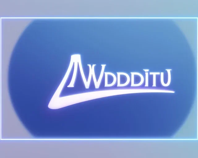 logo with the name wstudiof very futuristic with high definition with a very pleasant and striking harmony