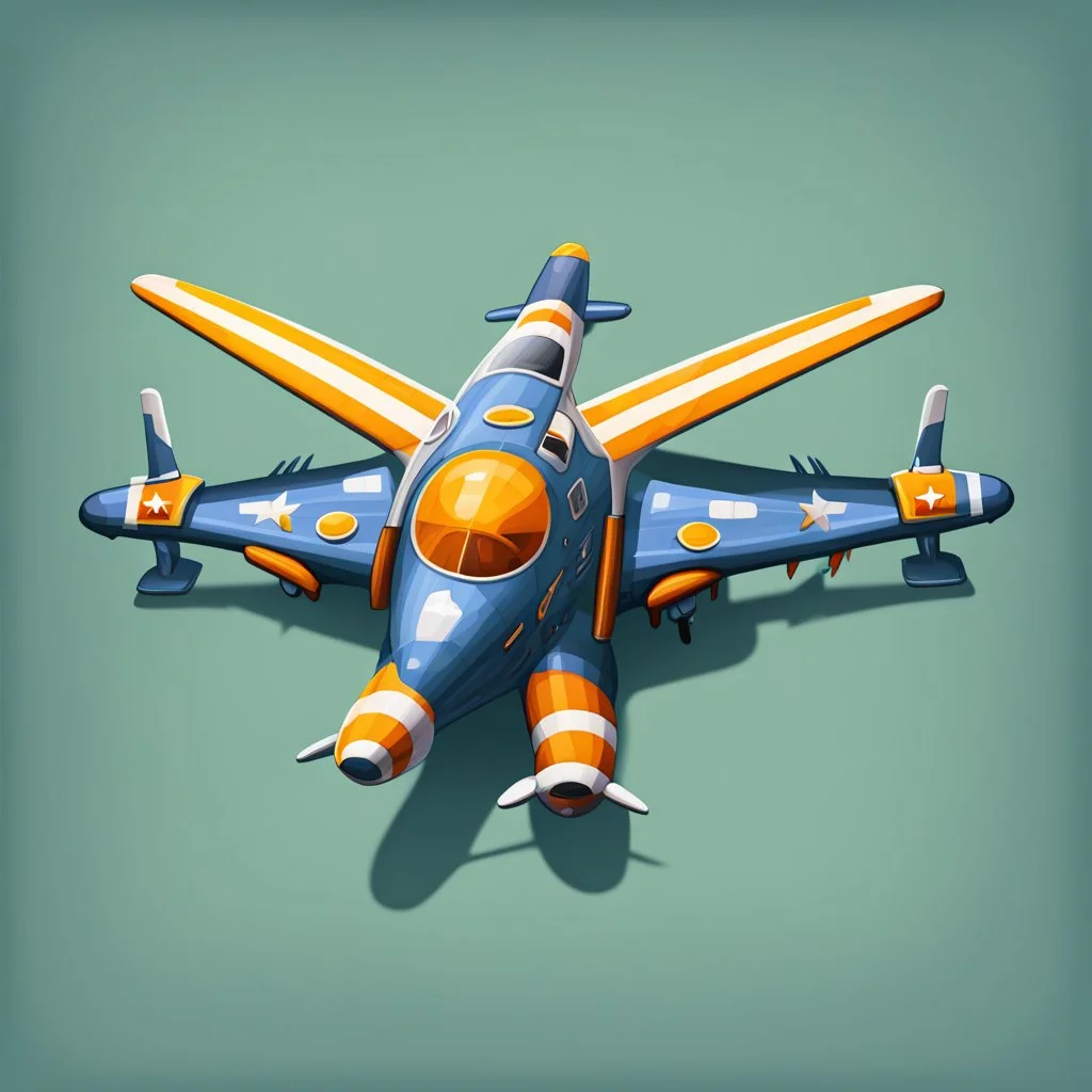 sprite plane 2d top down