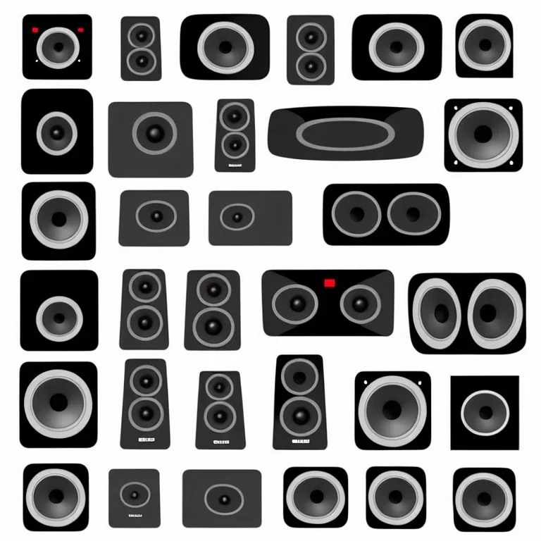 sound speaker Vector collage Vector Illustration Vector Vector Vector Vector Vector isolated Vector original vector