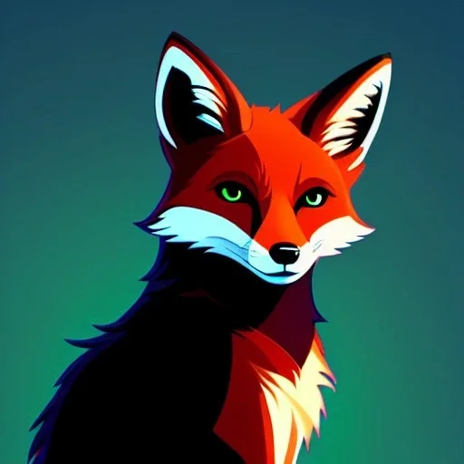 a fox fursona, darker colors, master quality, backlighting, soft lights, full body portrait, in frame, 8k, perfectly drawn face, well drawn, realistic, humanoid, furry, cyberpunk, digitigrade legs, fur, female