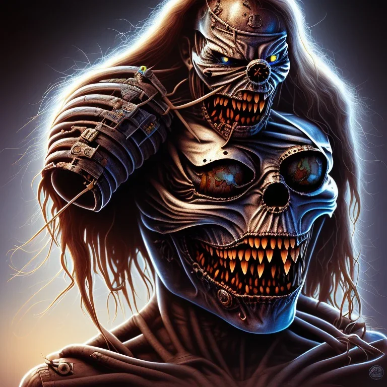 Eddie mascotte iron maiden