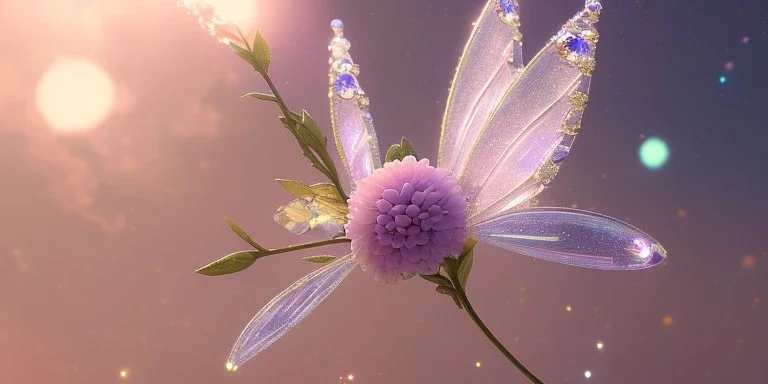 crystal subtle flower in a galactic ambiance beautiful fairy, transparent, delicate colors, in the foreground, full of details, smooth，soft light atmosphere, light effect，vaporwave colorful, concept art, smooth, extremely sharp detail, finely tuned detail, ultra high definition, 8 k, unreal engine 5, ultra sharp focus