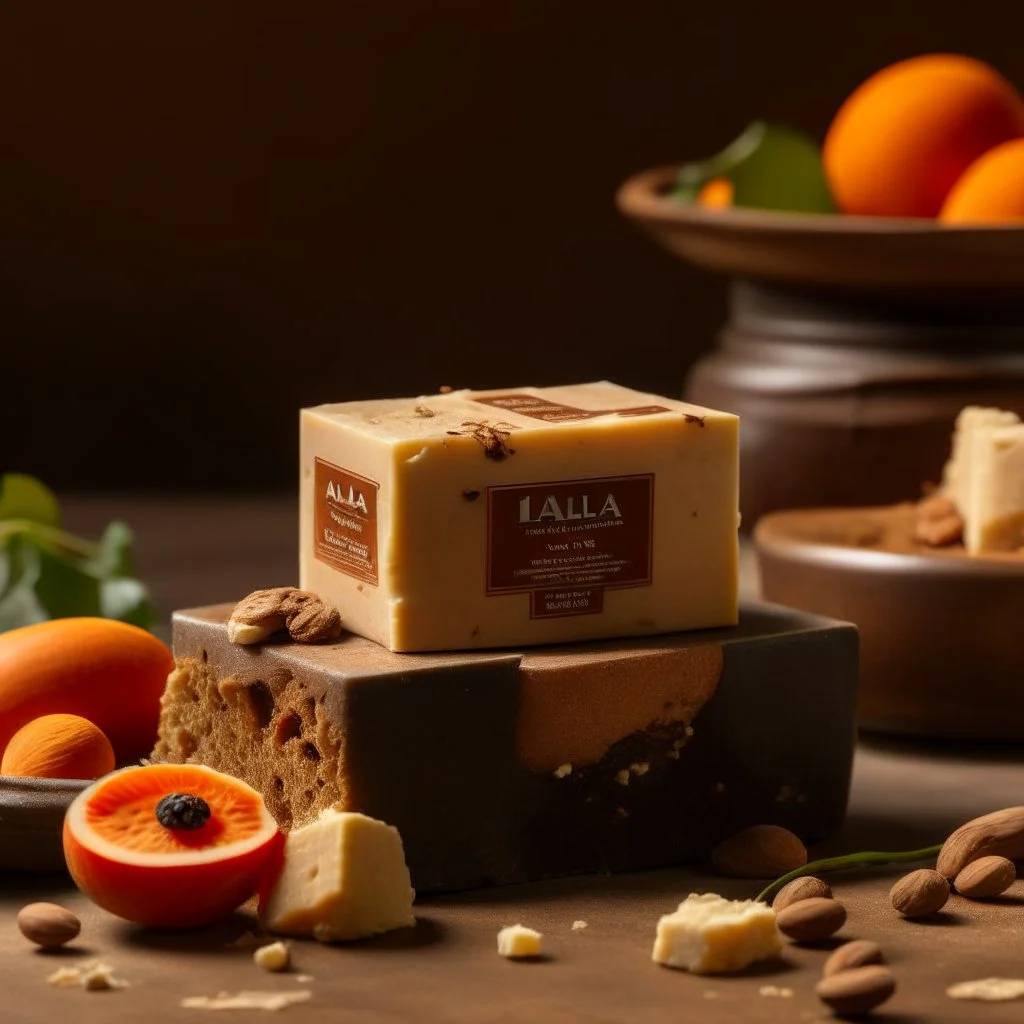 Halva is present in a product photography location