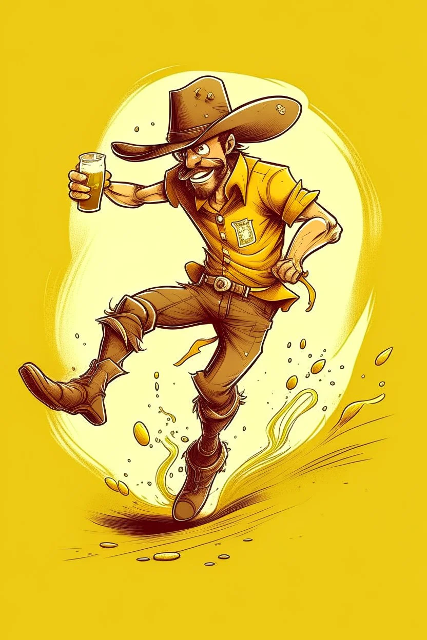 drunk runner cowboy