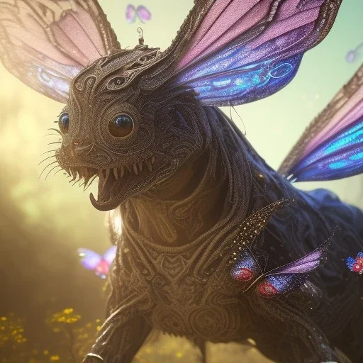 intricate details, realistic, octane,colorfull unreal engine, ,zoomed out + portrait, volumetric lighting, shiny,extreme detail, Photorealism, High detail, Hyper realistic fairy with butterflies in a forest, macro lens blur,abstract paint, sharp,eos5d mark 4, ef 85mm 5.6, focus