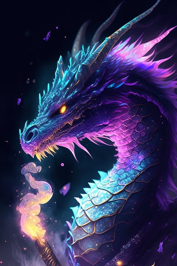 Fierce Magical dragon