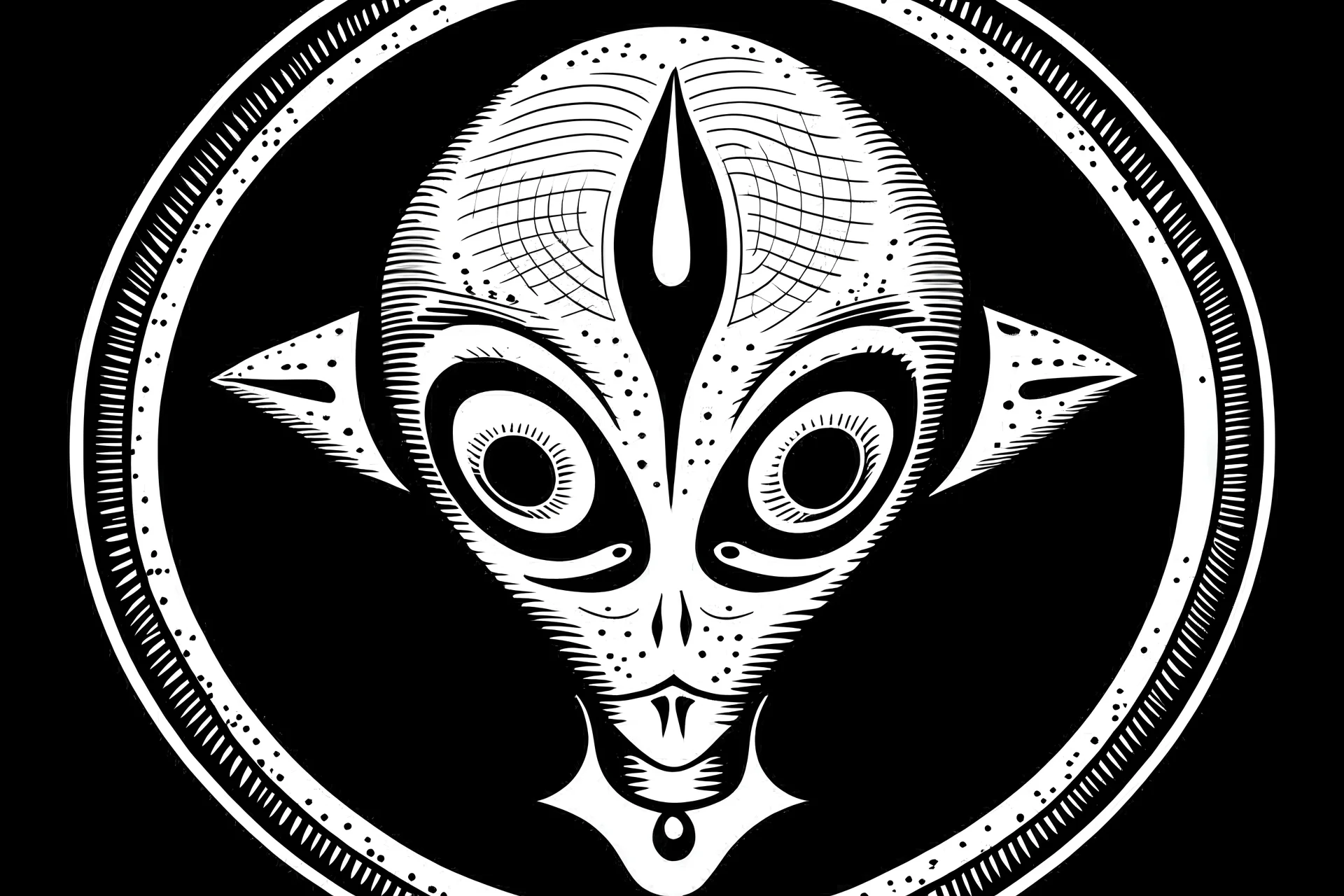 symbol for secret underground society that hides aliens