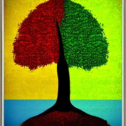 tree pop art