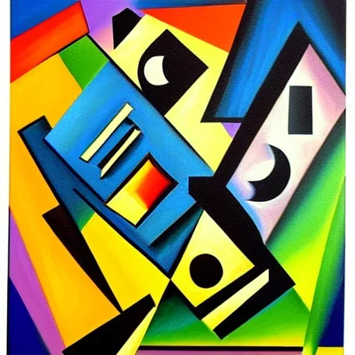 cubist painting