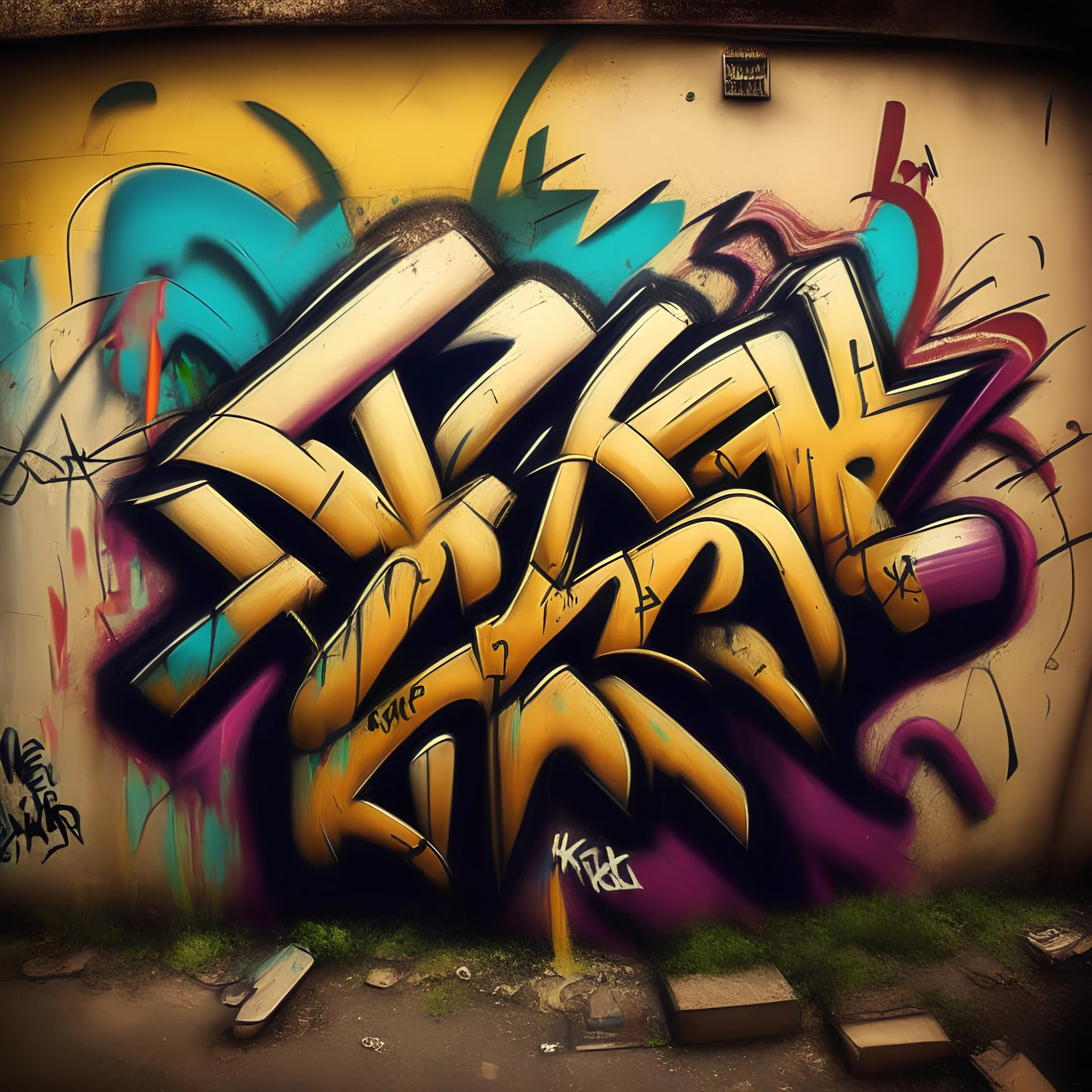graffiti art - write Log Bekaar Hain