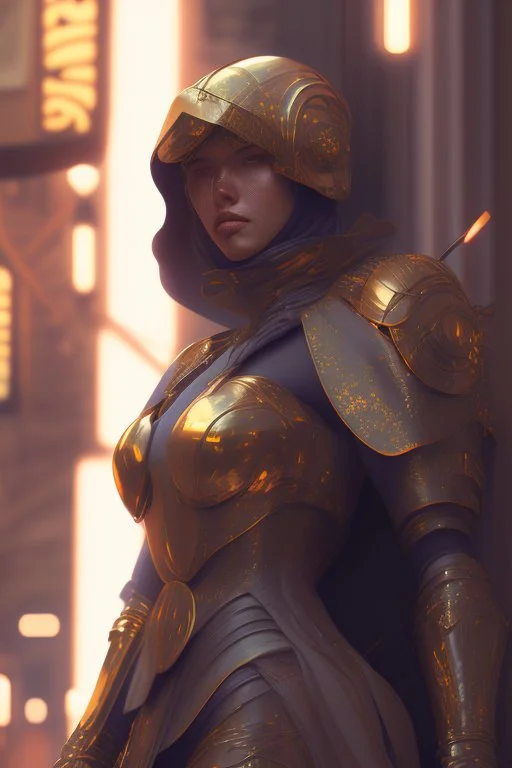 photorealistic, hyperdetailed painting, luminism, Bar lighting, complex, defeated, 4k resolution concept art, Artgerm, WLOP, Alphonse Mucha, 3d render, octane render, intricately detailed, cinematic, awesome full color, hand drawn, dark, gritty, cinematic, glorious soldier