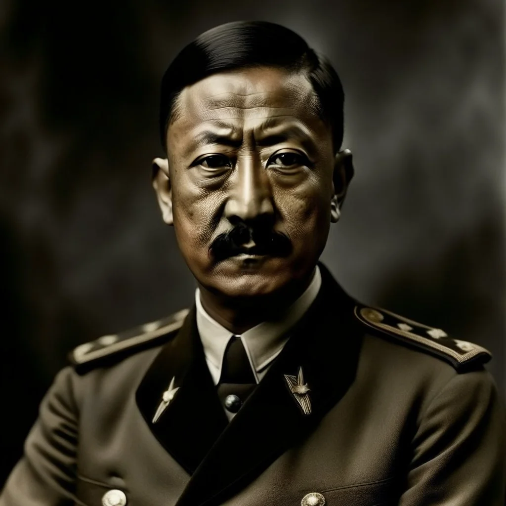 adolf hitler if he was black or chinese