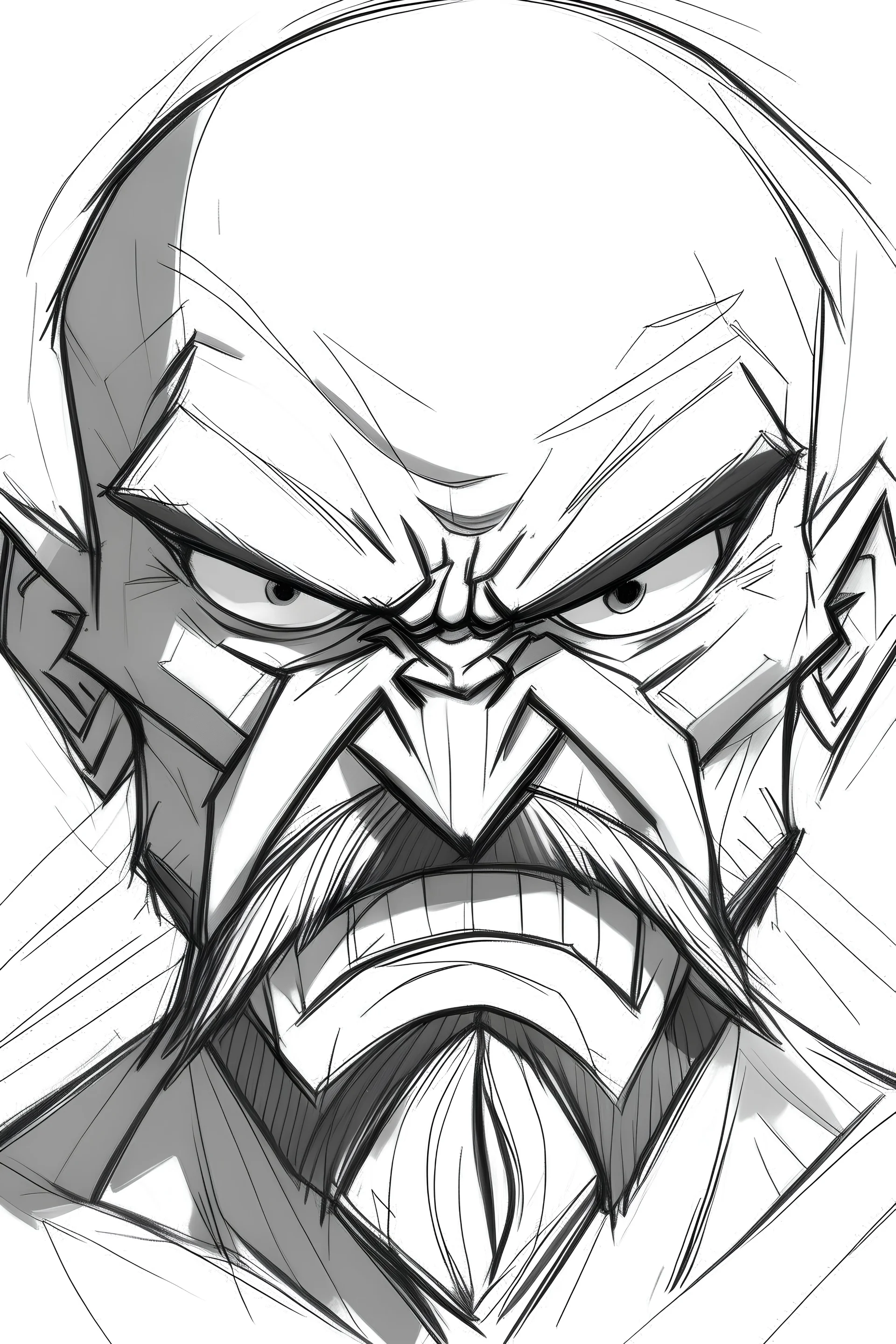 draw me an angry man