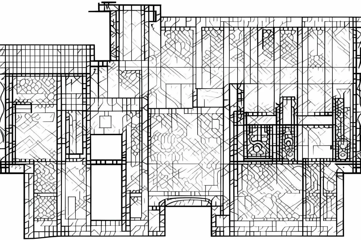 generar volumetria arquitectonica de esa planta