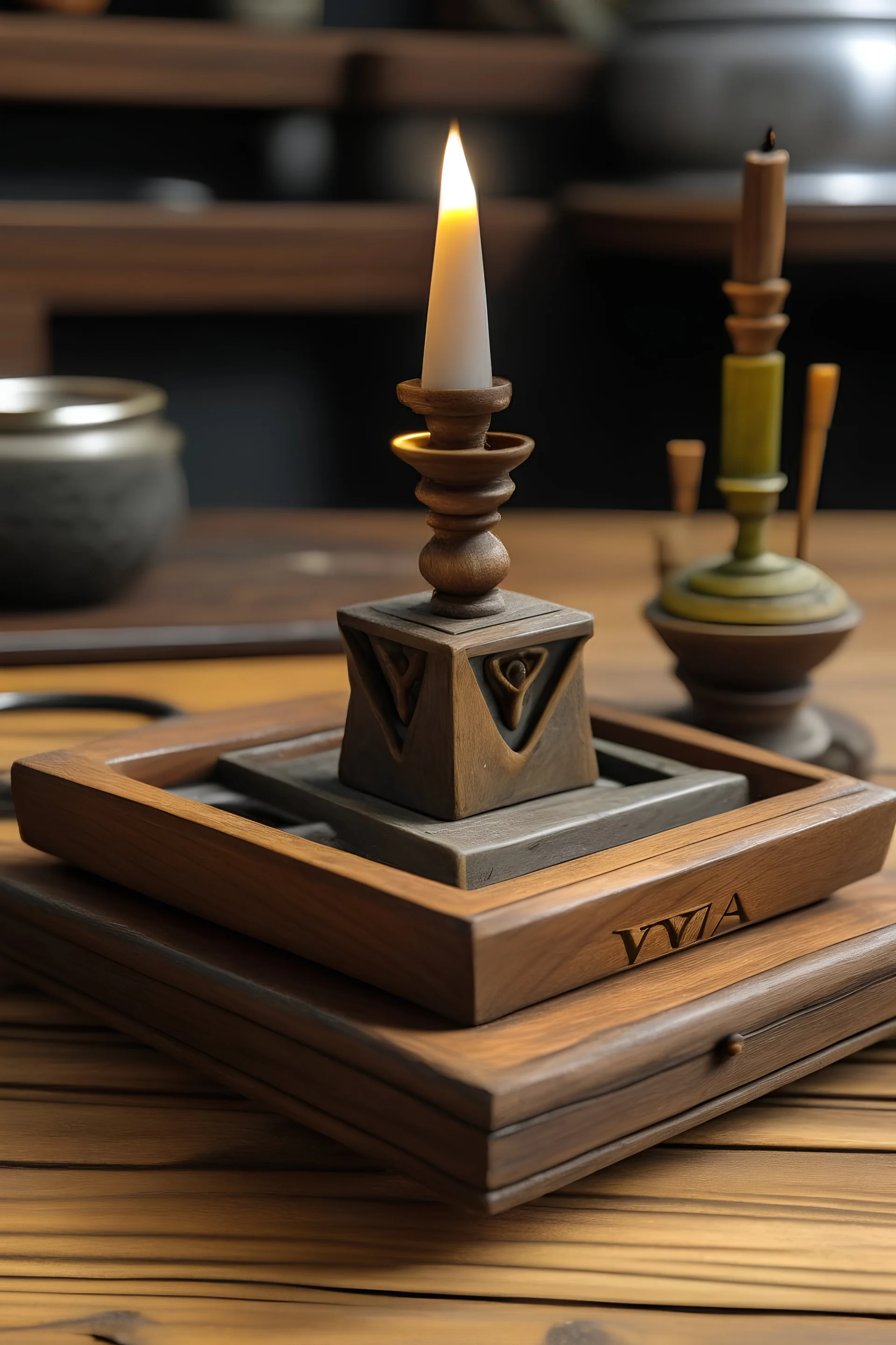 Buyout Viya is made of wood and iron