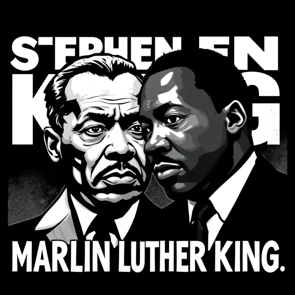 Stephen King meets Martin Luther King.
