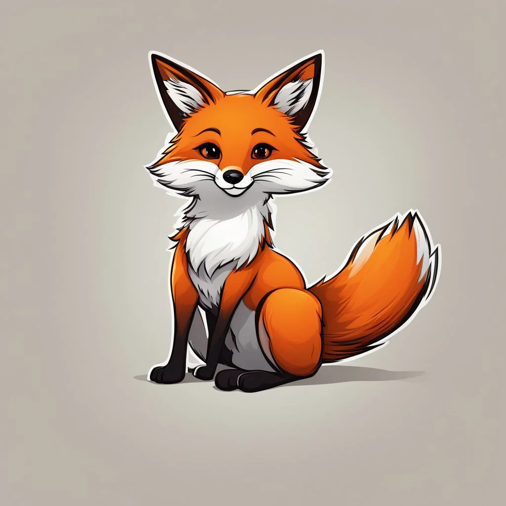 NFT Fox cartoom