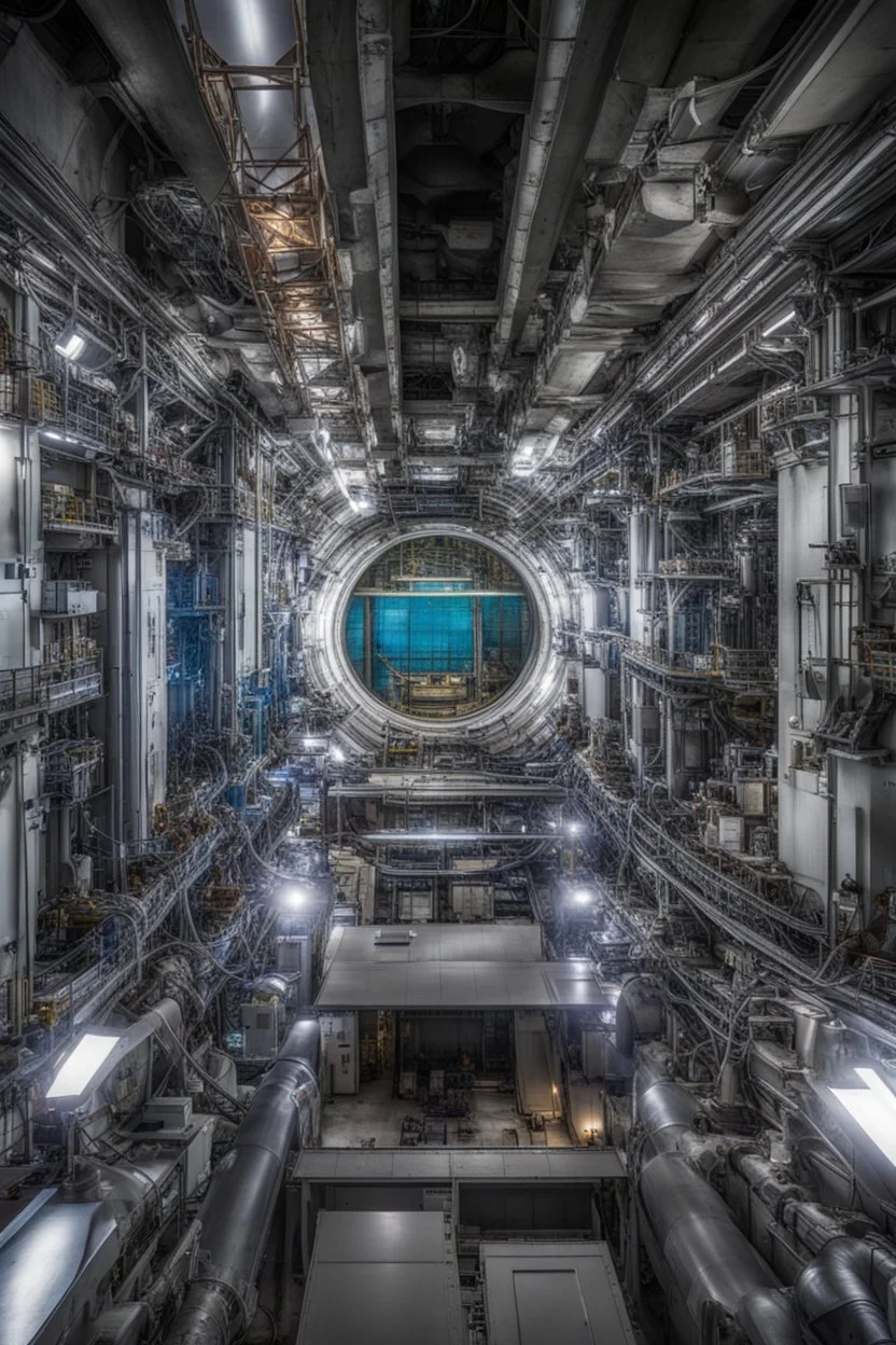 inside the dark matter reactor fuel cell area