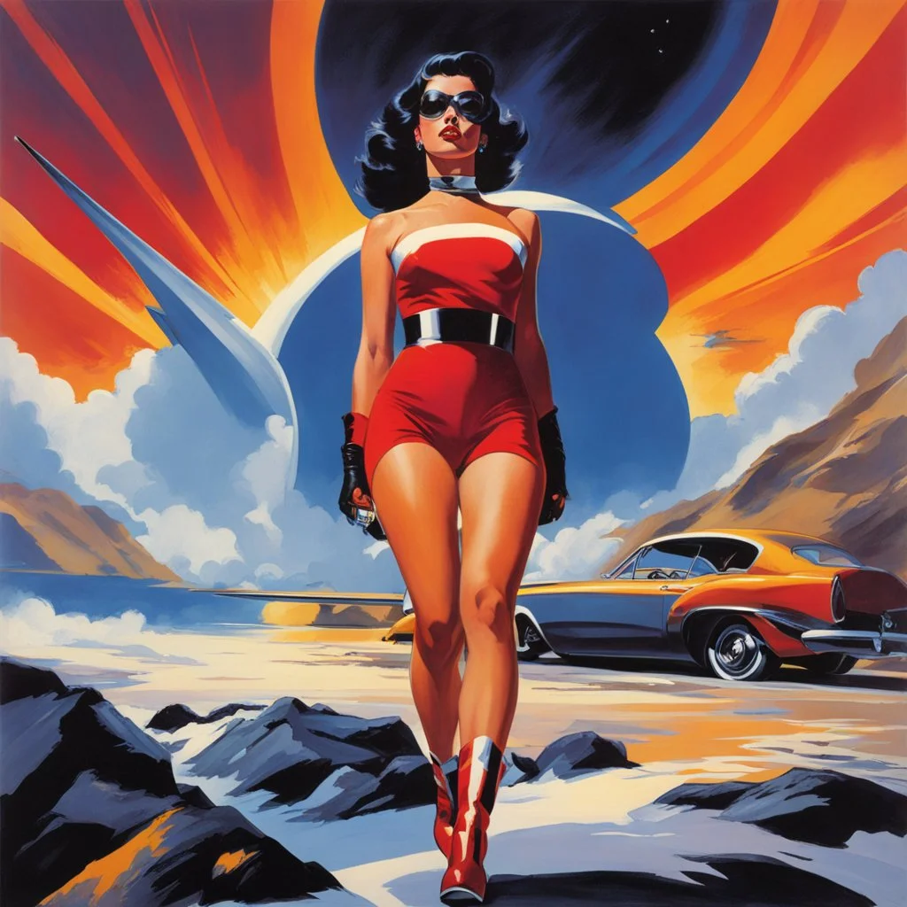 [art by Steve Rude]