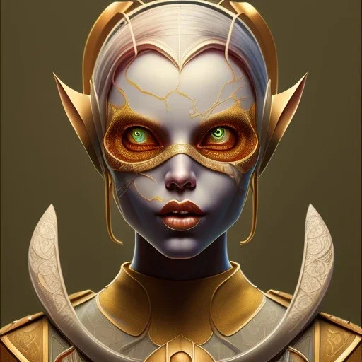 Dunmer, art nouveau, portrait