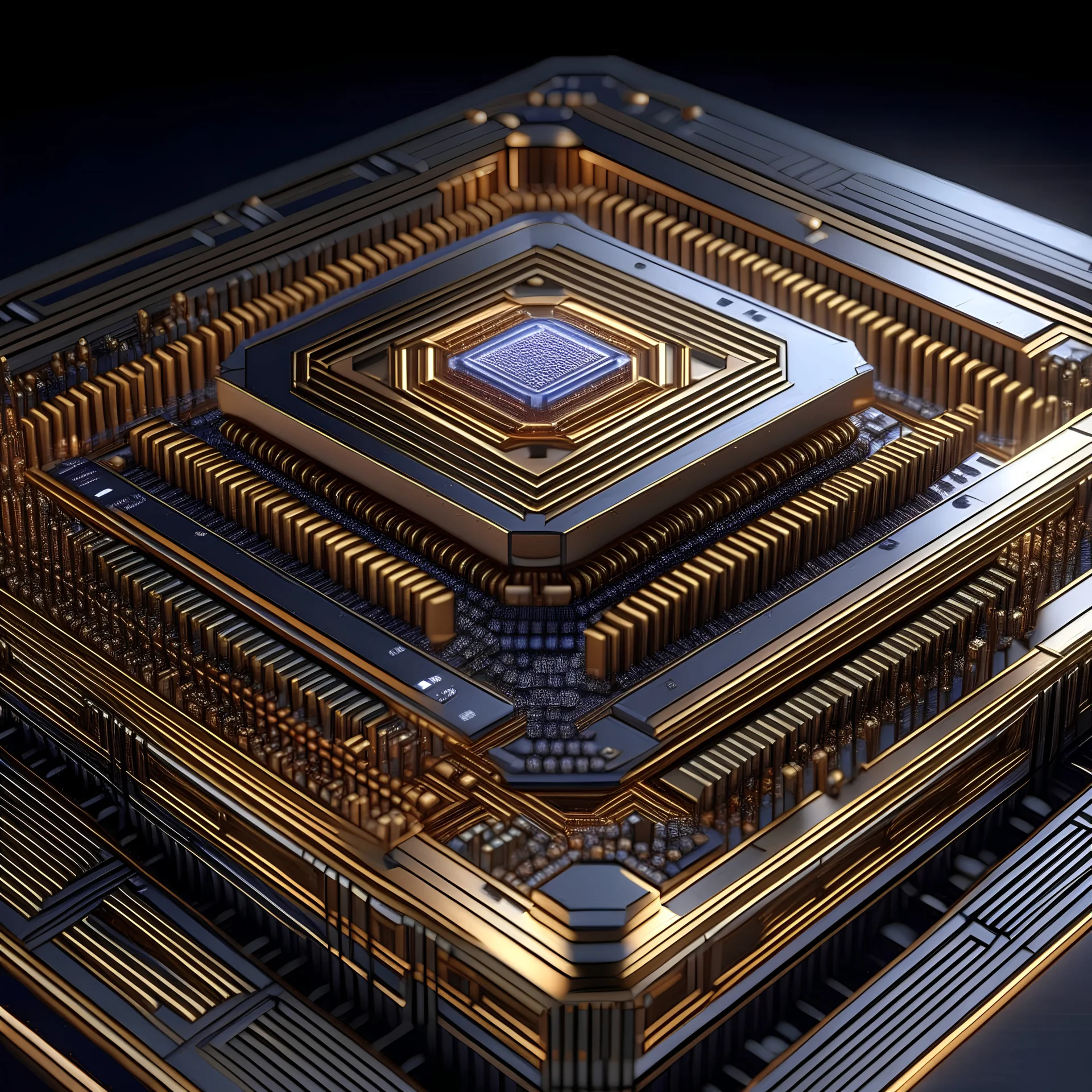 central processor, super computer, Machine learning, neural network, photorealistic, perfect composition, cinematic shot, intricate details, hyper detail