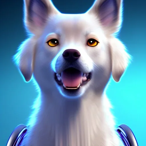 Dog Wearing make up avatar pandora