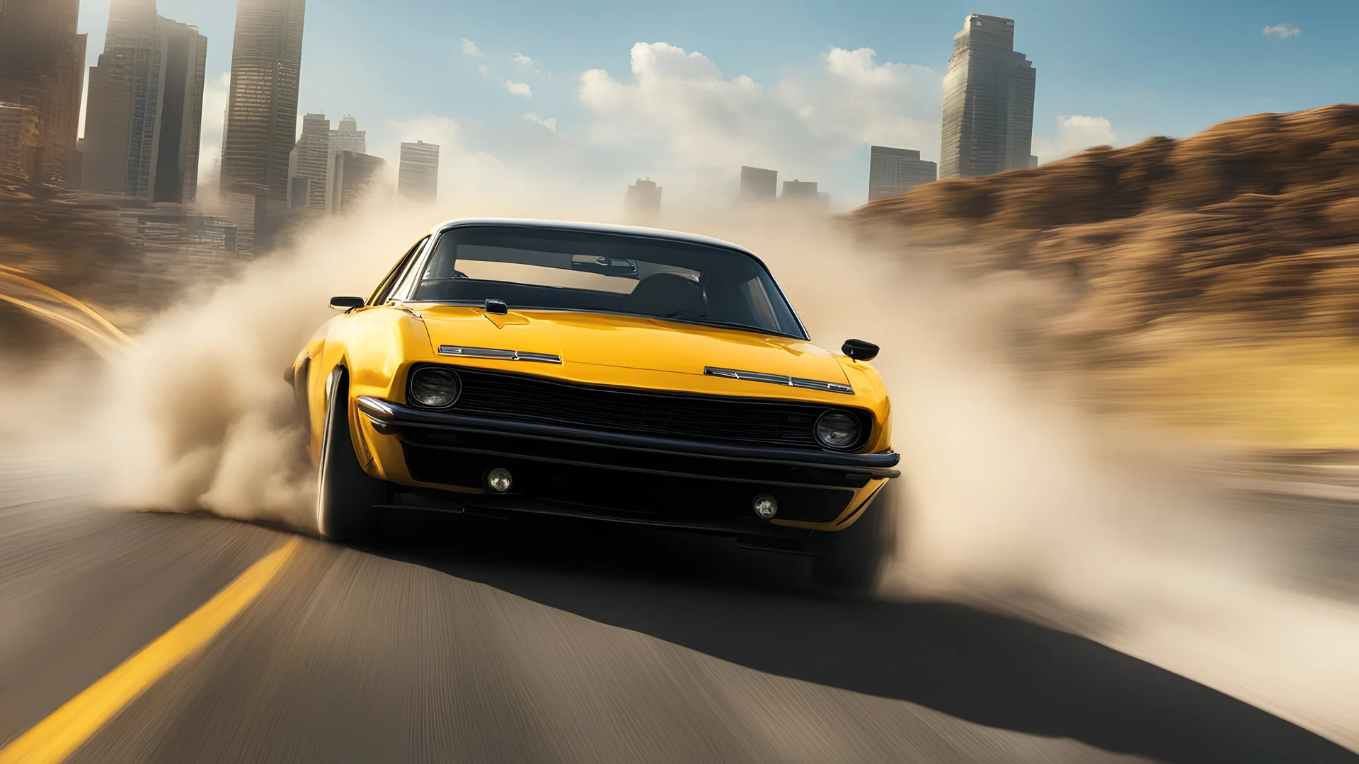 (("FAST and FURRY" (text logo:1.8))) , (full body), (((fat cats))), (screensaver for the movie "Fast and Furious", fat cats, fat cats driving a car, at high speed, in a skid), predominant yellow and black and orange color, hyper-detailed, hyper-realism, sharp shot, cinematic, background action-packed