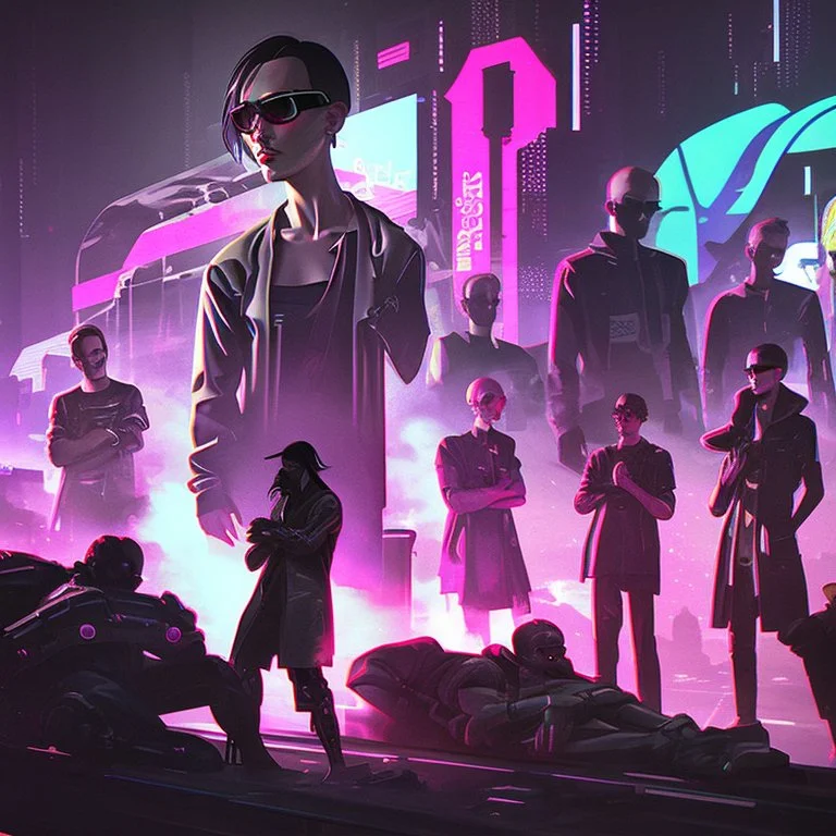 Cyberpunk party