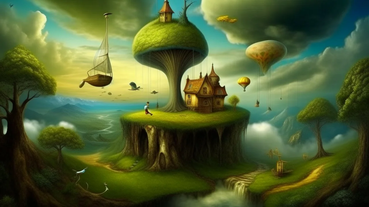 magical realism style