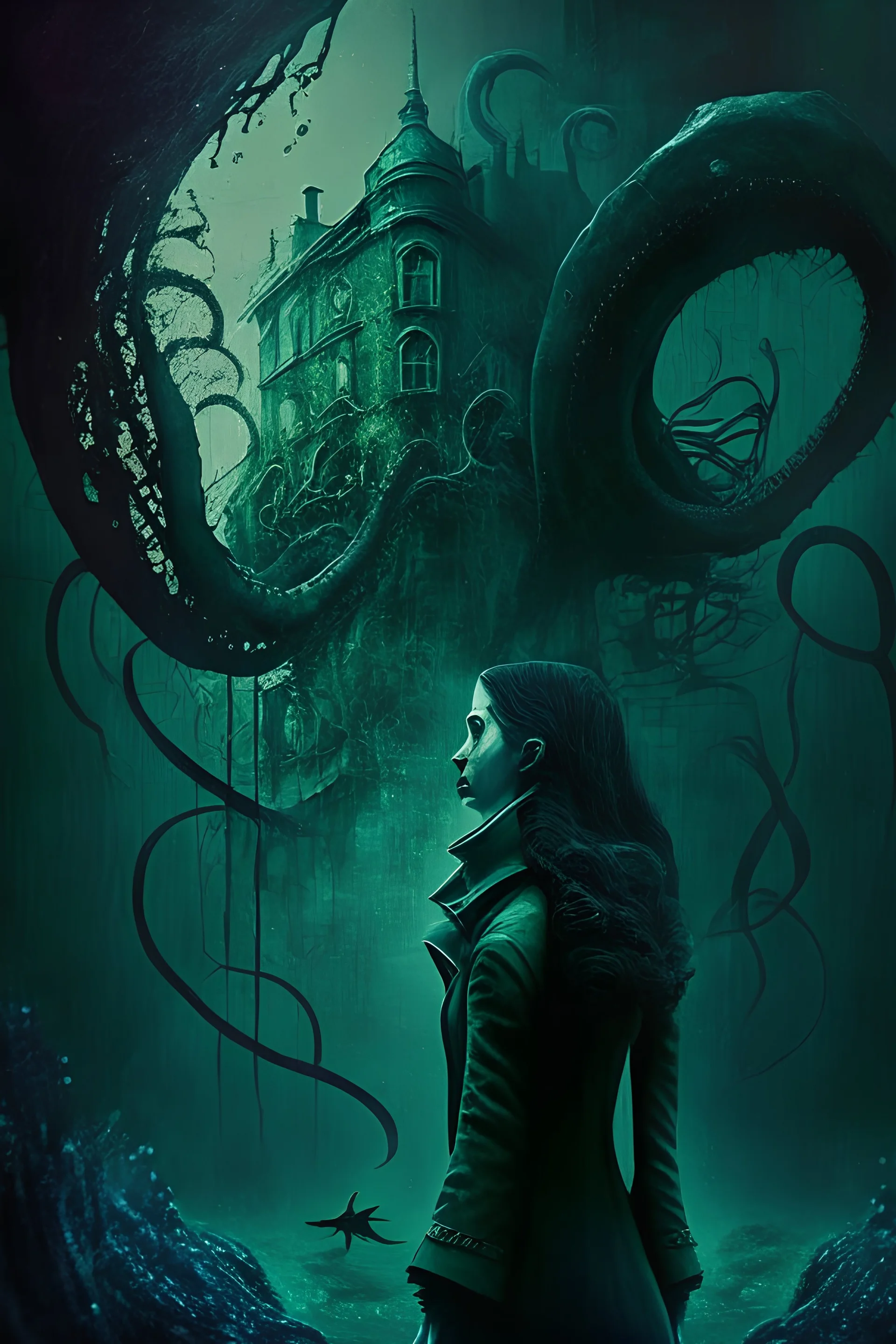 woman in Lovecraft world