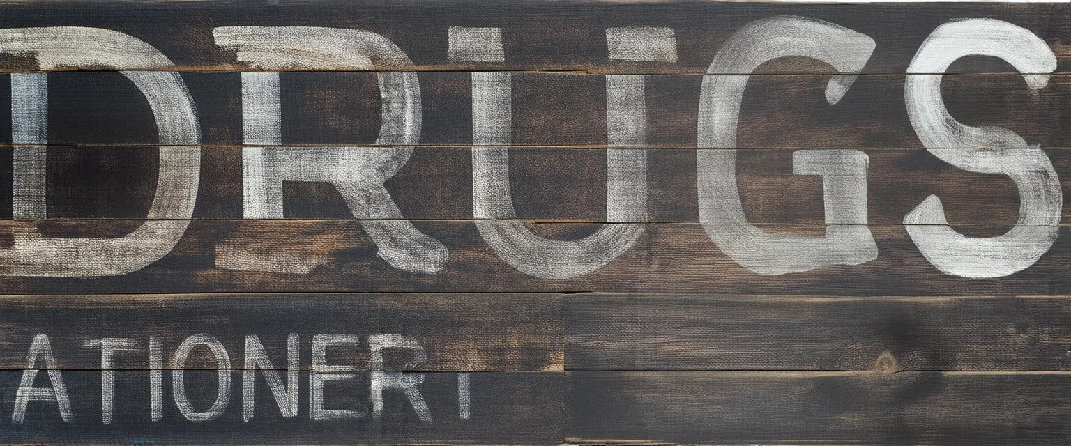 wooden blanks painted dark brown