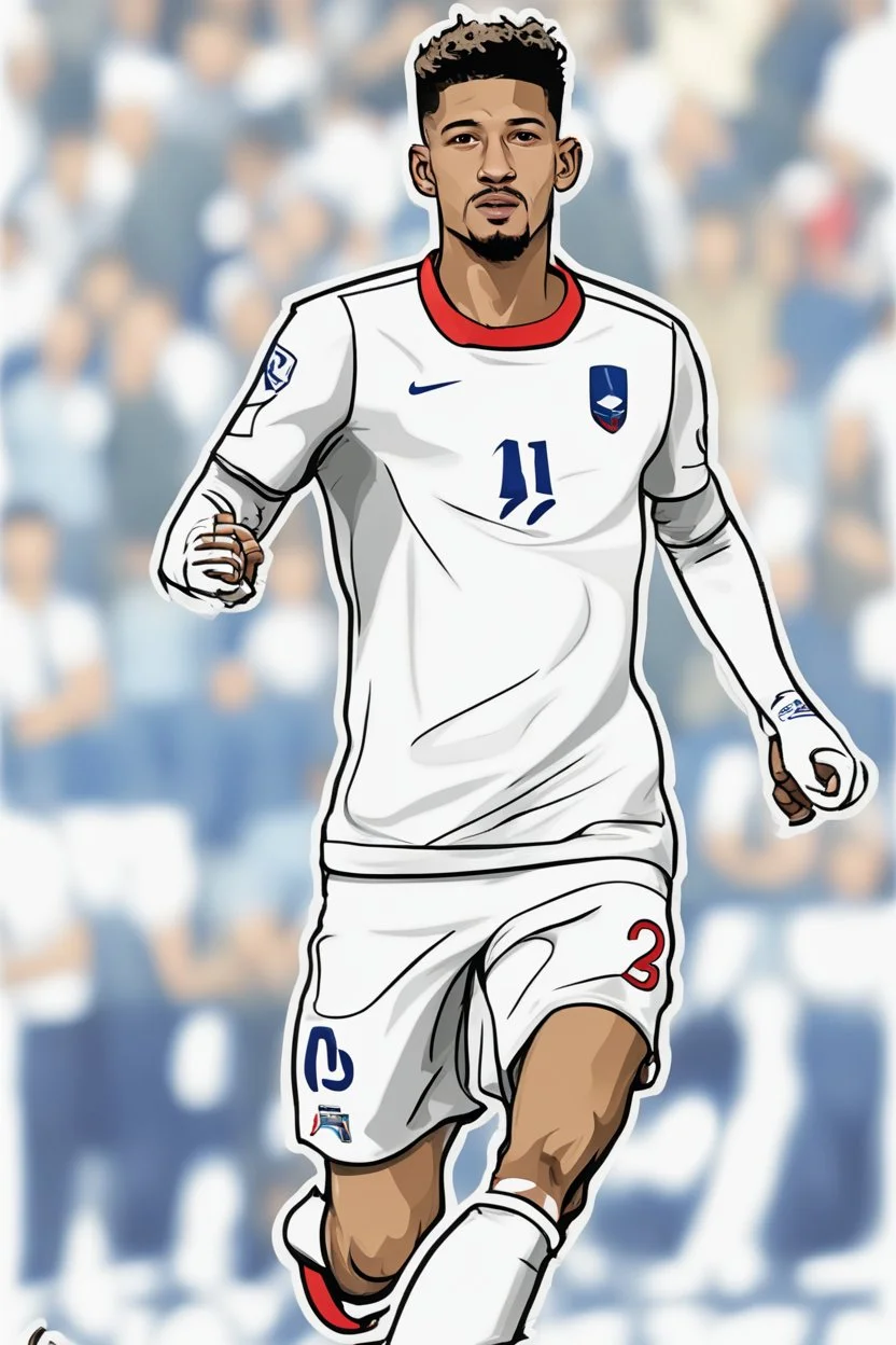 William Saliba French football player Overview Statistics ,cartoon 2d