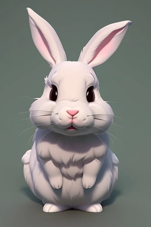 Cute animation bunny