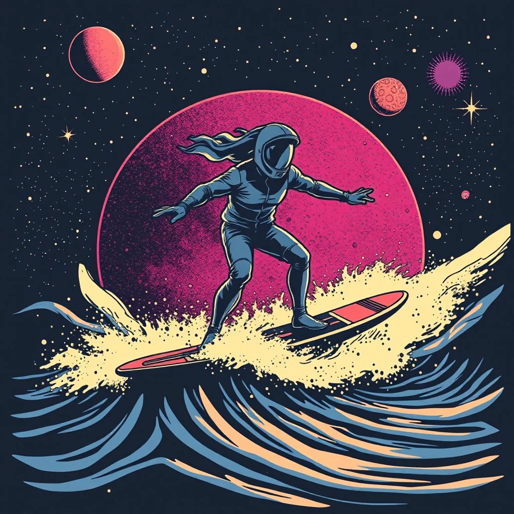 Galactic Surfing