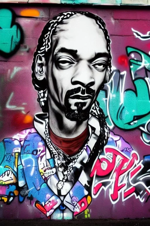 Snoop Dogg, graffiti