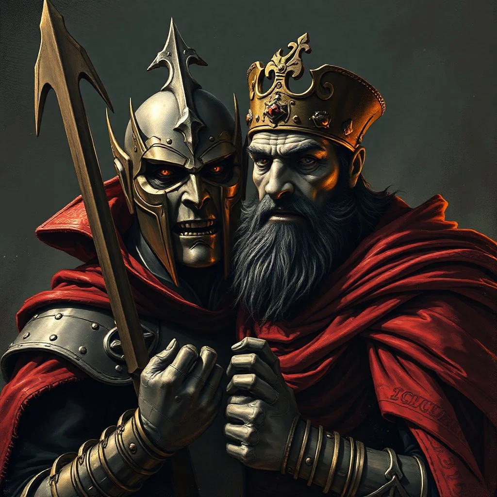 head of the byzantine empire vampire and he man