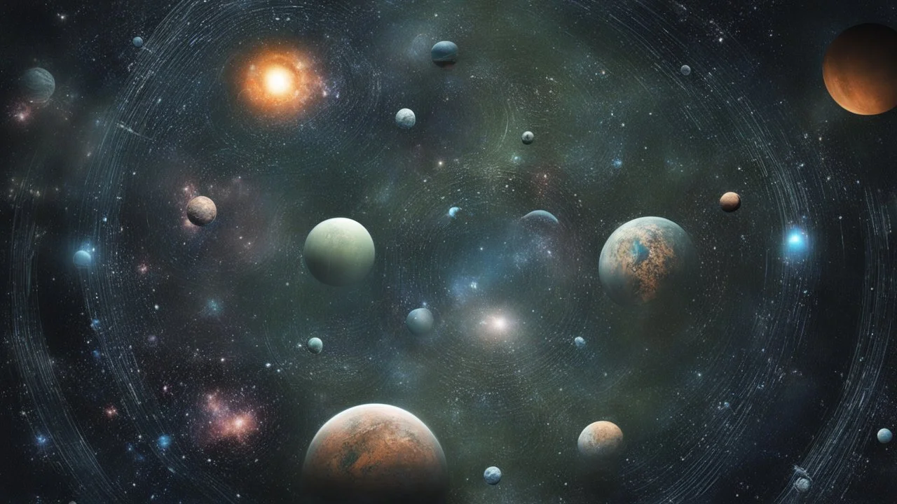 matrix universe, space planets